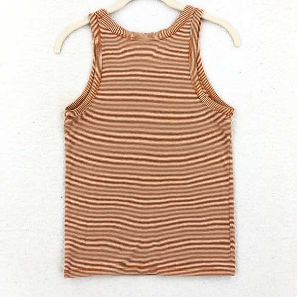 AE | Striped Orange Tank Top - Picture 6 of 7
